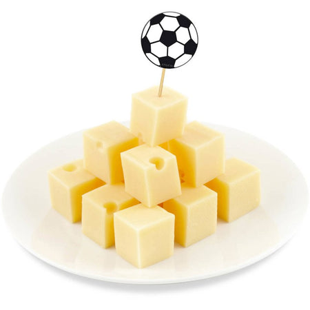 Football, snack / muffin picker, pack of 20 image