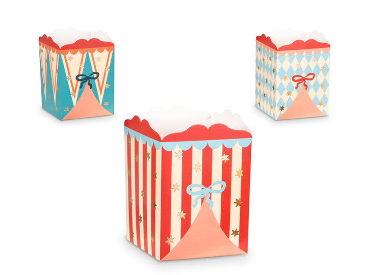 Zirkus-Snackboxen-für-Popcorn-&-Süsses-6-Stück