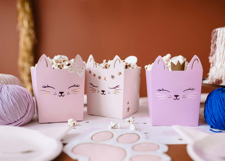 Snackboxen-Katze-Rosa-&-Gold-3-Stück