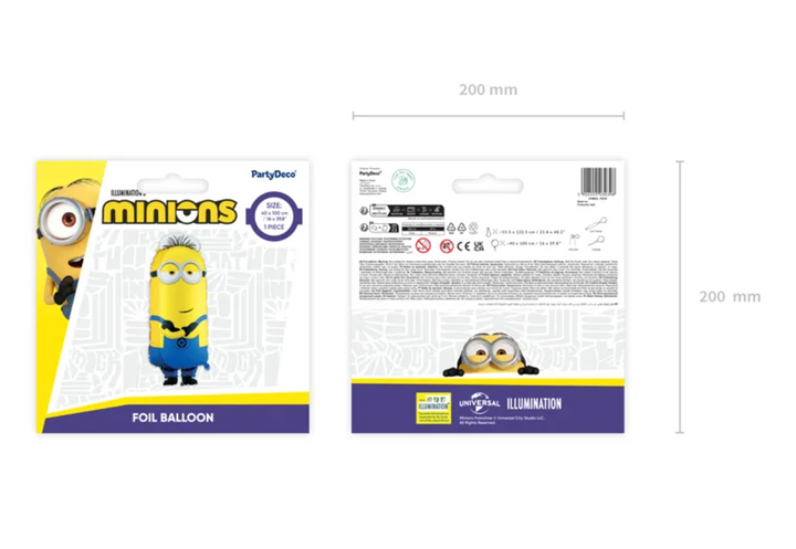 Folienballon-Minion-Tim-Despicable-Me-Party-40-x-100-cm