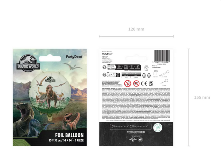 Folienballon-Jurassic-World-Ø-35-cm