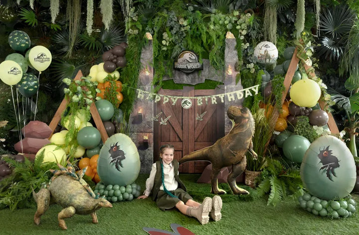 Folienballon-Jurassic-World-Dinosaurier-Party-45-x-37-cm