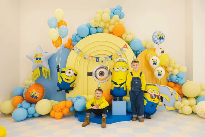 Folienballon-Minions-Despicable-Me-rund-1-Stück-35-cm