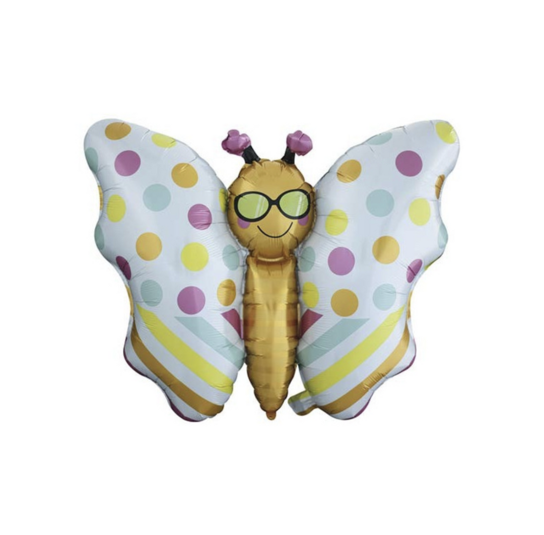 Schmetterling Ballon, 58 x 83 cm kinderparties-shop