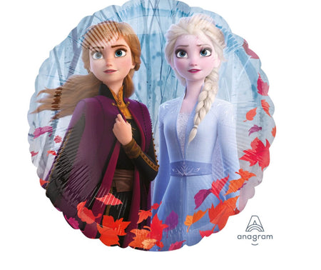 Frozen 2 foil balloon, Anna & Elsa, Ø 43 cm image
