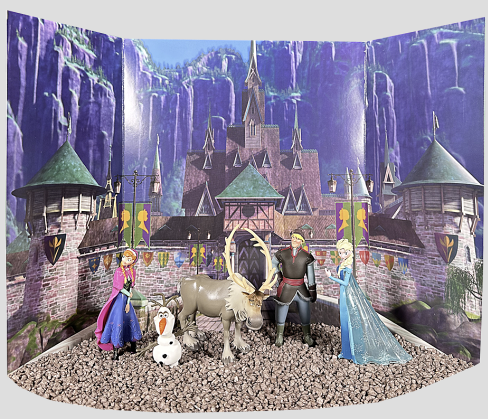 Frozen 1 Geschenkset, Bullyland, Torten-&Spielfiguren 5-tlg. kinderparties-shop