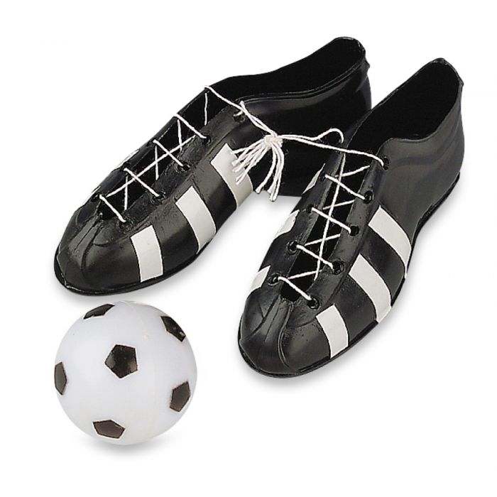 Fussball Tortendeko Set, Schuhe & Ball kinderparties-shop