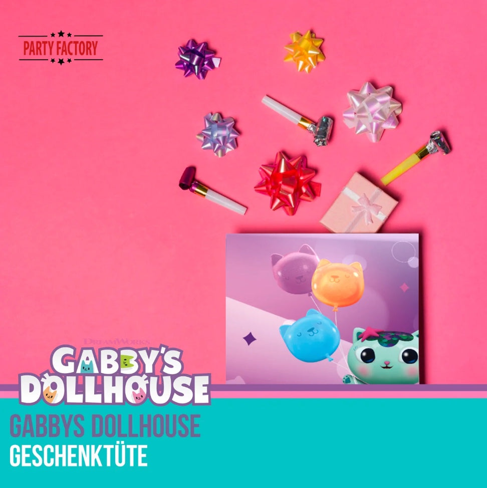 Partytüten-Gabby's-Dollhouse-aus-Papier-inkl-Sticker-10-Stück