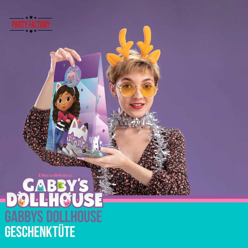 Partytüten-Gabby's-Dollhouse-aus-Papier-inkl-Sticker-10-Stück