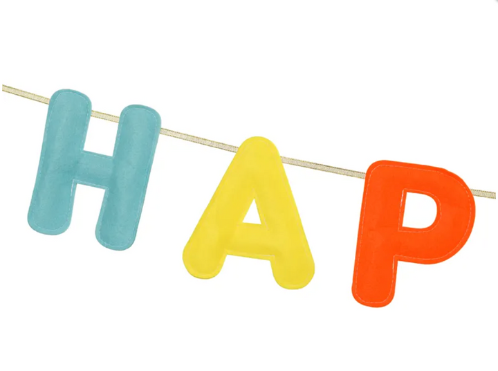 Girlande-Happy-Birthday-Pastell-bunte-Farben-Filz-3-m