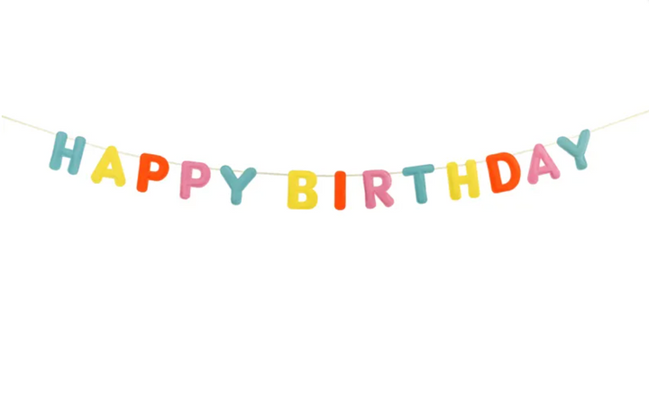 Girlande-Happy-Birthday-Pastell-bunte-Farben-Filz-3-m