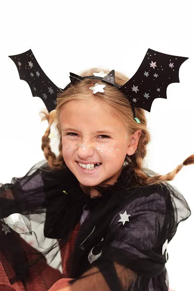 Halloween Fledermaus Haarreife für Kinder, trick or treat, 4er Pack kinderparties-shop