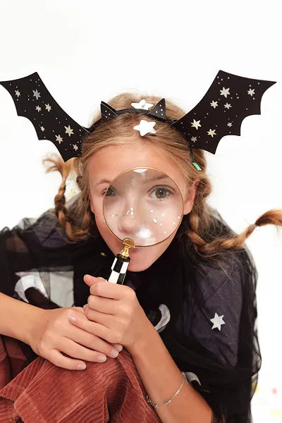 Halloween Fledermaus Haarreife für Kinder, trick or treat, 4er Pack kinderparties-shop