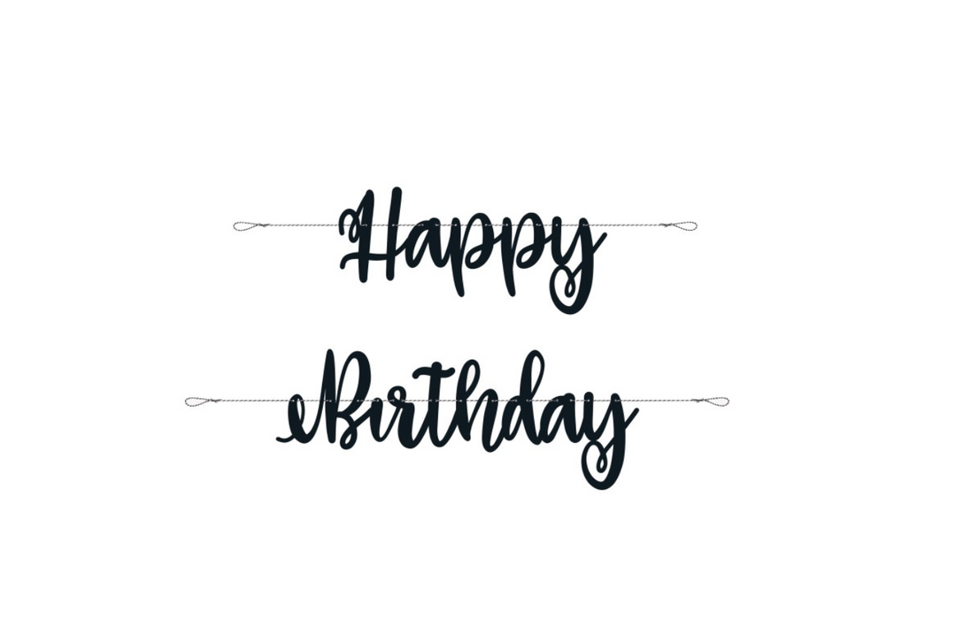 Happy-Birthday-Buchstabenkette-Schnürlischrift-schwarz-215cm