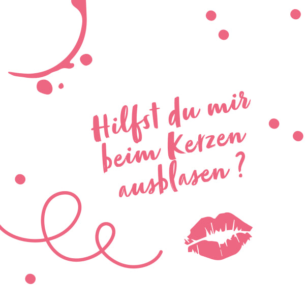 Happy Birthday Servietten 8 in 1, Flip it, 16 Stück