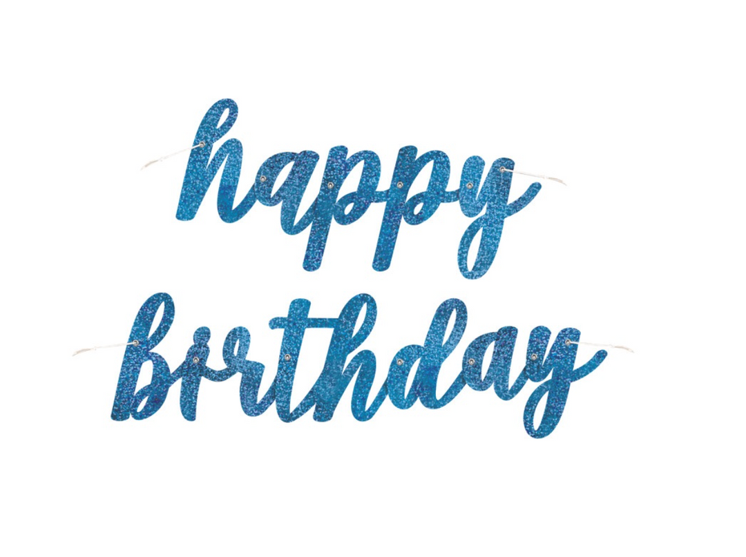 Happy-Birthday-Buchstabenkette-Schnürlischrift-blau