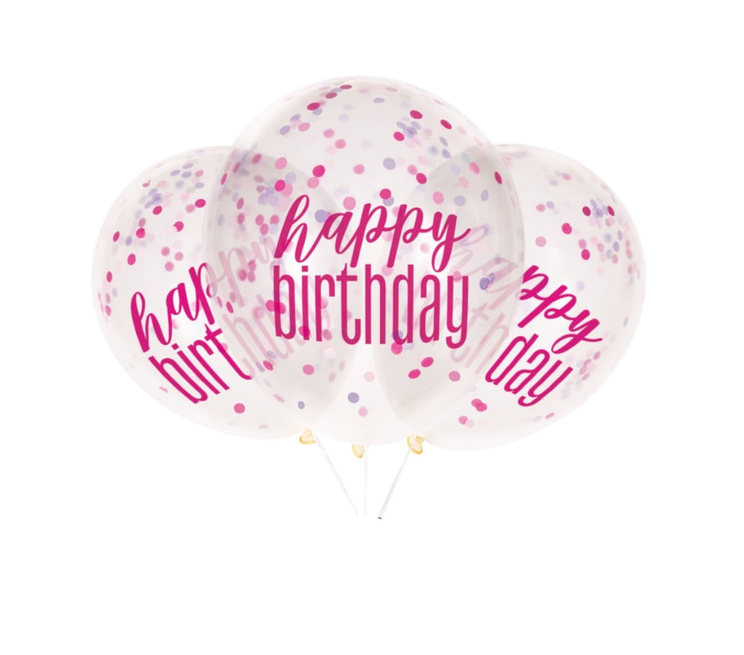 Happy-Birthday-Konfetti-Ballons-pink-30-5-cm-6er-Pack