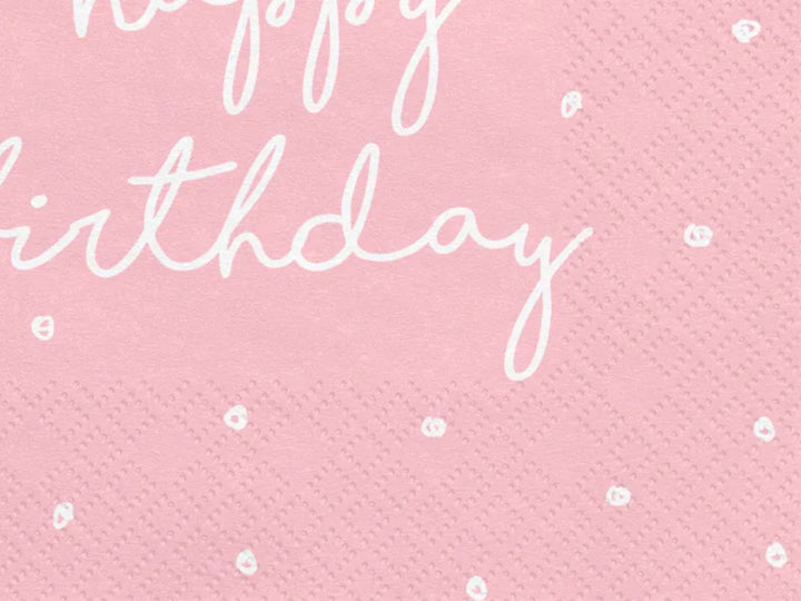 Happy-Birthday-Servietten-pink-20er-Pack
