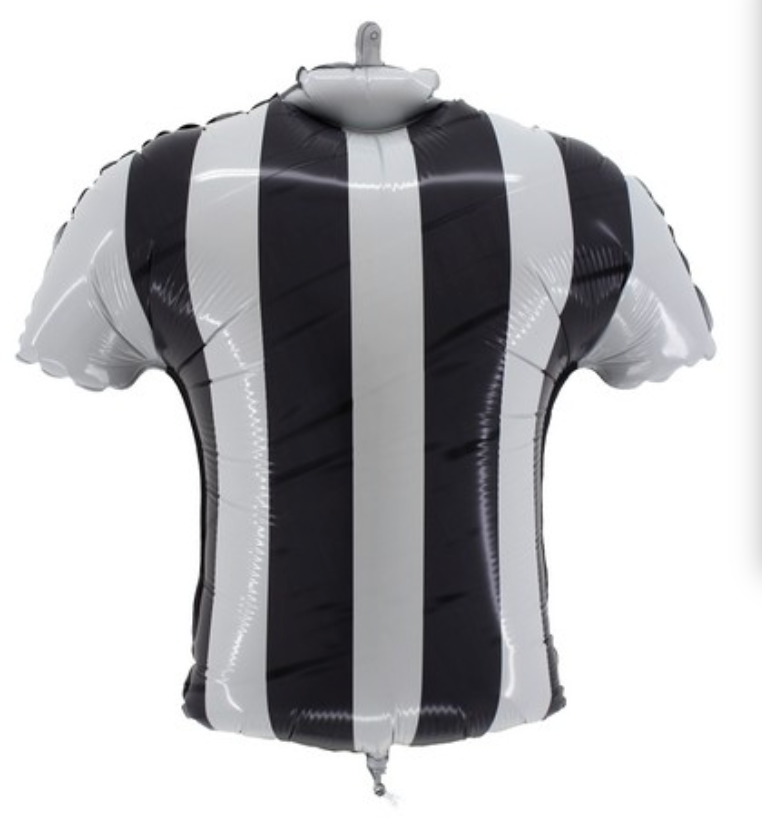 Foil balloon Juventus jersey, personalizable, 63 x 65 cm