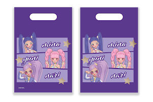 K-Pop-Idol-Partytüten-6er-Pack-17-x-25-cm
