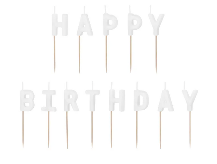 Kerzen-Happy-Birthday-weiss-13er-Pack-2-5-cm