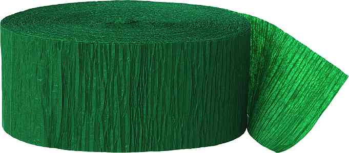 Kreppgirlande, versch. Farben, 24 m kinderparties-shop