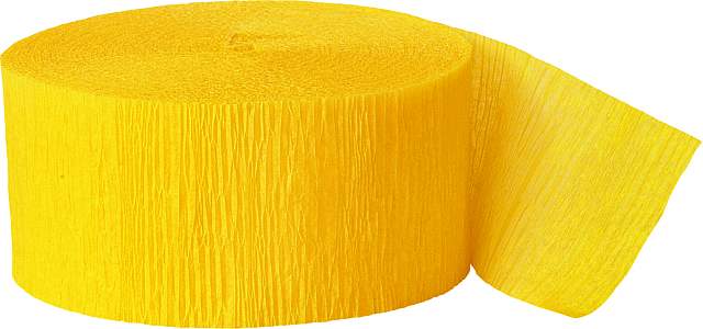 Kreppgirlande, versch. Farben, 24 m kinderparties-shop
