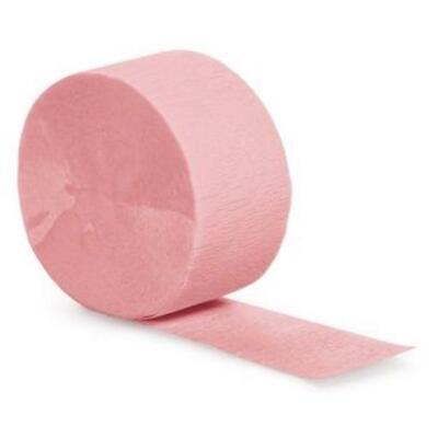 Guirlande de crêpe, diff. couleurs, 24 m