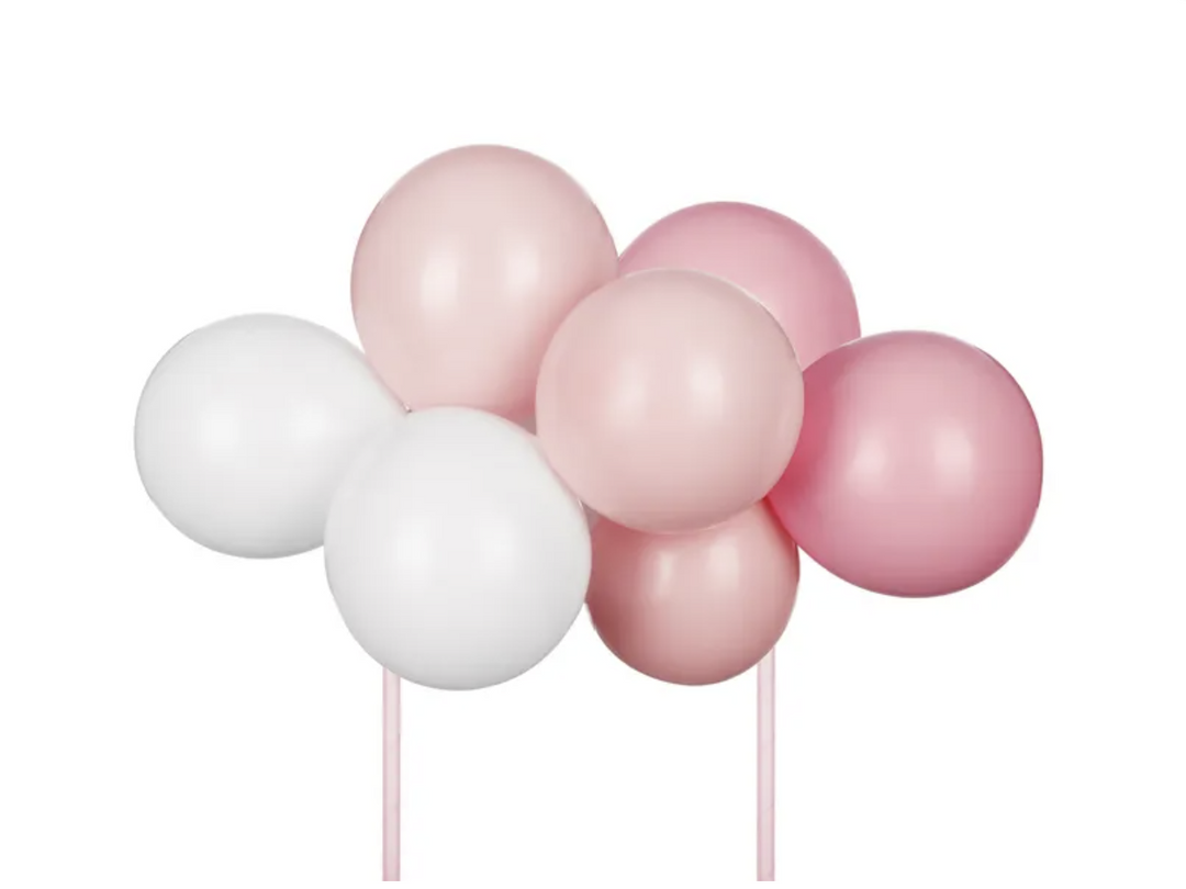 Ballon-Kuchentopper, rosa-pink, 29 cm