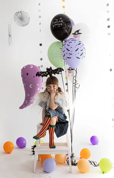 Halloween Luftballons, Witch Mix, 30cm, 50er Pack kinderparties-shop