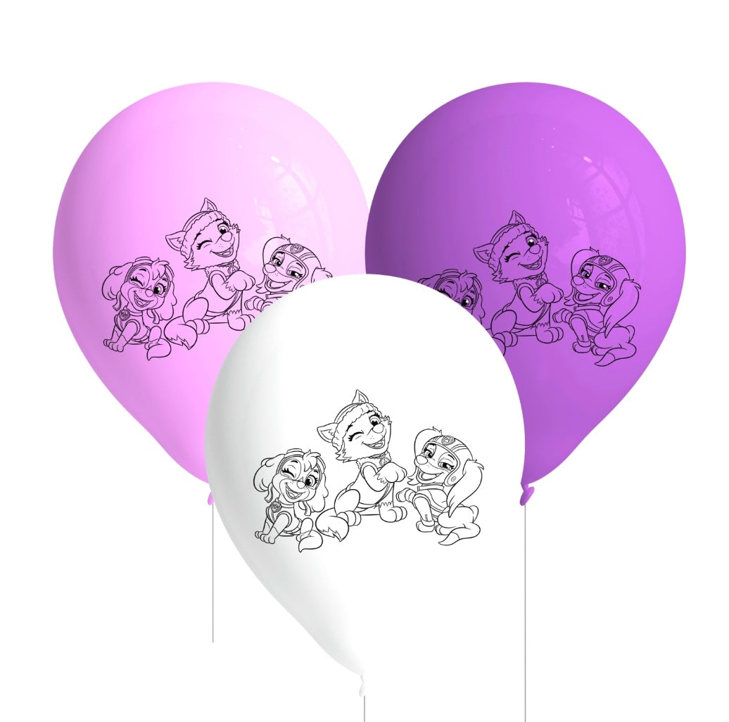 Luftballons-Skye-&-Everest-Paw-Patrol-8er-Pack