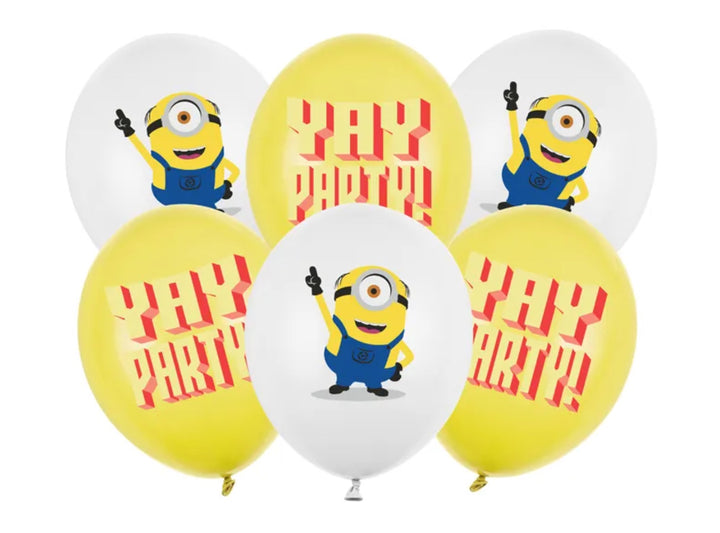 Luftballons-Minions-Despicable-Me-6-Stück