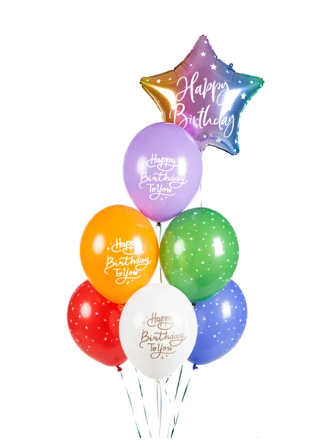Luftballons-Happy-Birthday-to-you-Bunt-Mix-6er-Pack-30cm