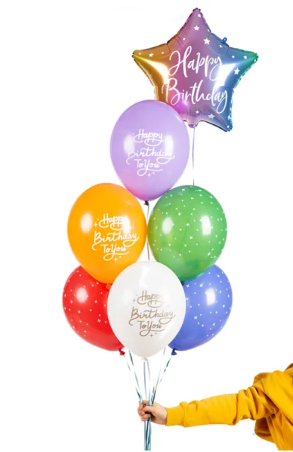 Luftballons-Happy-Birthday-to-you-Bunt-Mix-6er-Pack-30cm