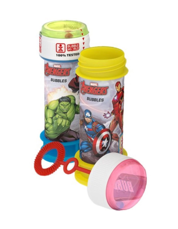 Marvel Avengers Seifenblasen mit Spiel, 1 Stück, 60 ml