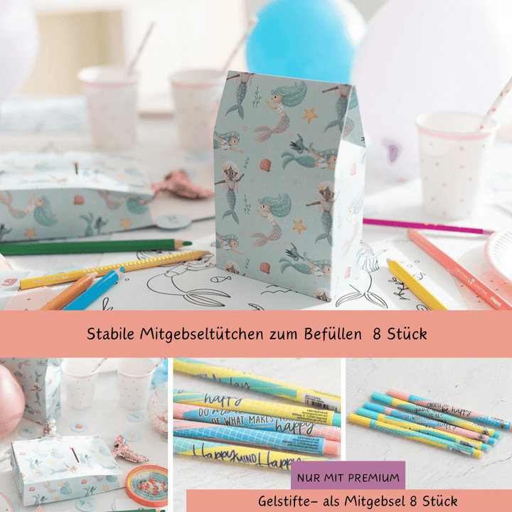 Mottobox-Meerjungfrauen-Geburtstag
