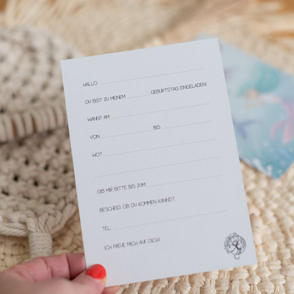 Meerjungfrau-Einladung-NEU-10-Stk