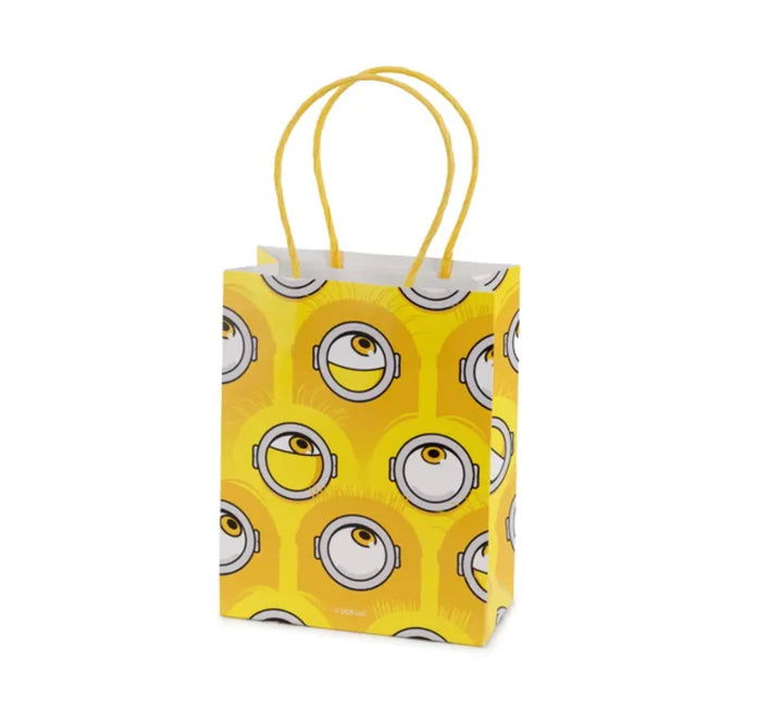 Minions Geschenktüten für Mitgebsel, 6 Stück
