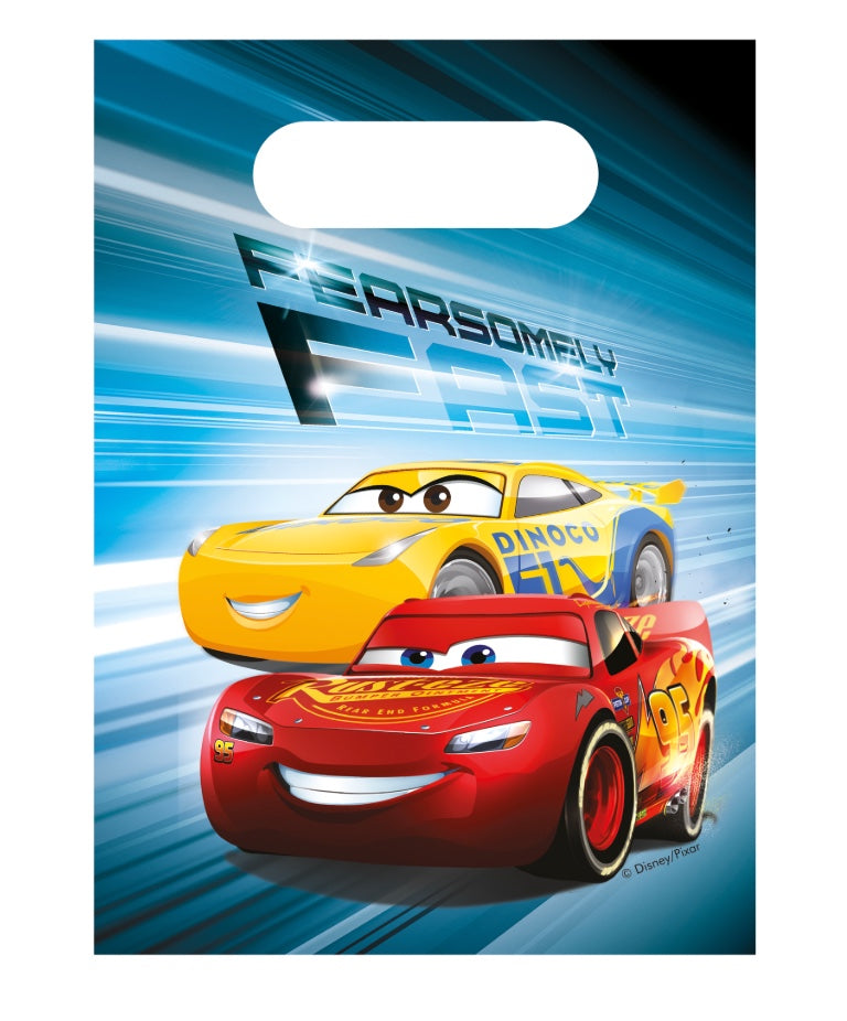Mitgebsel Tüten Disney Cars Victory Is Mine, Papier, 4er Pack