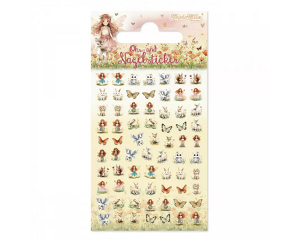 Ohr- und Nagelsticker Elfenprinzessin, TapirElla, 1 Karte image