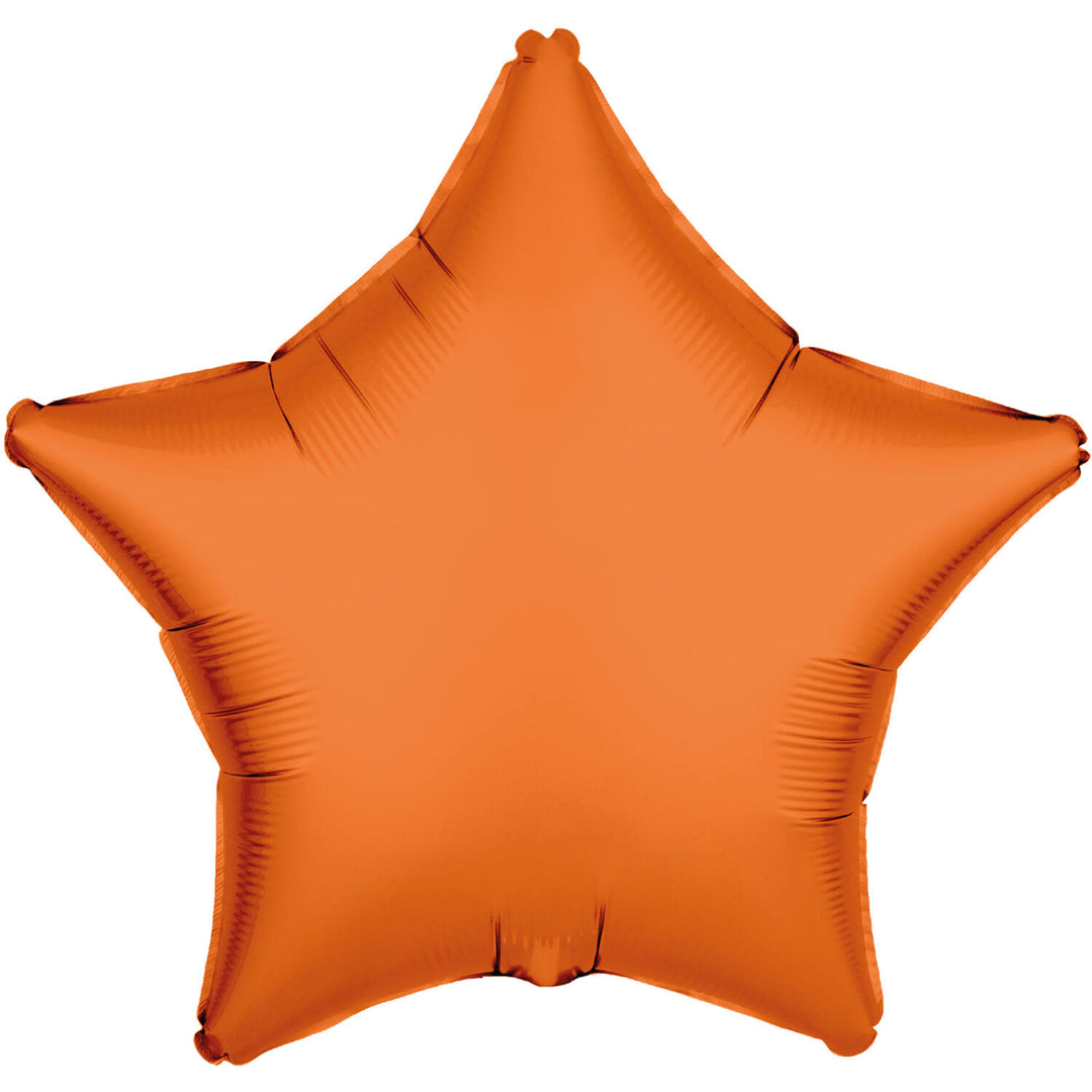 Neon-Orange-Folienballon-Stern-43cm
