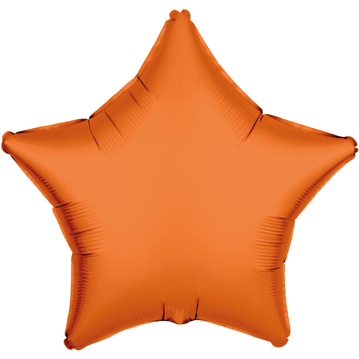 Neon-Orange-Folienballon-Stern-43cm