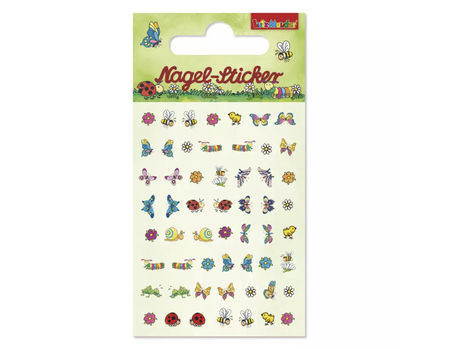 Ohr- und Nagelsticker Frühlingstiere, 1 Karte image