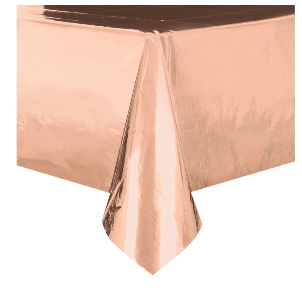 Party-Tischdecke-Rosegold-abwaschbare-Folie-1-37-x-2-74-m
