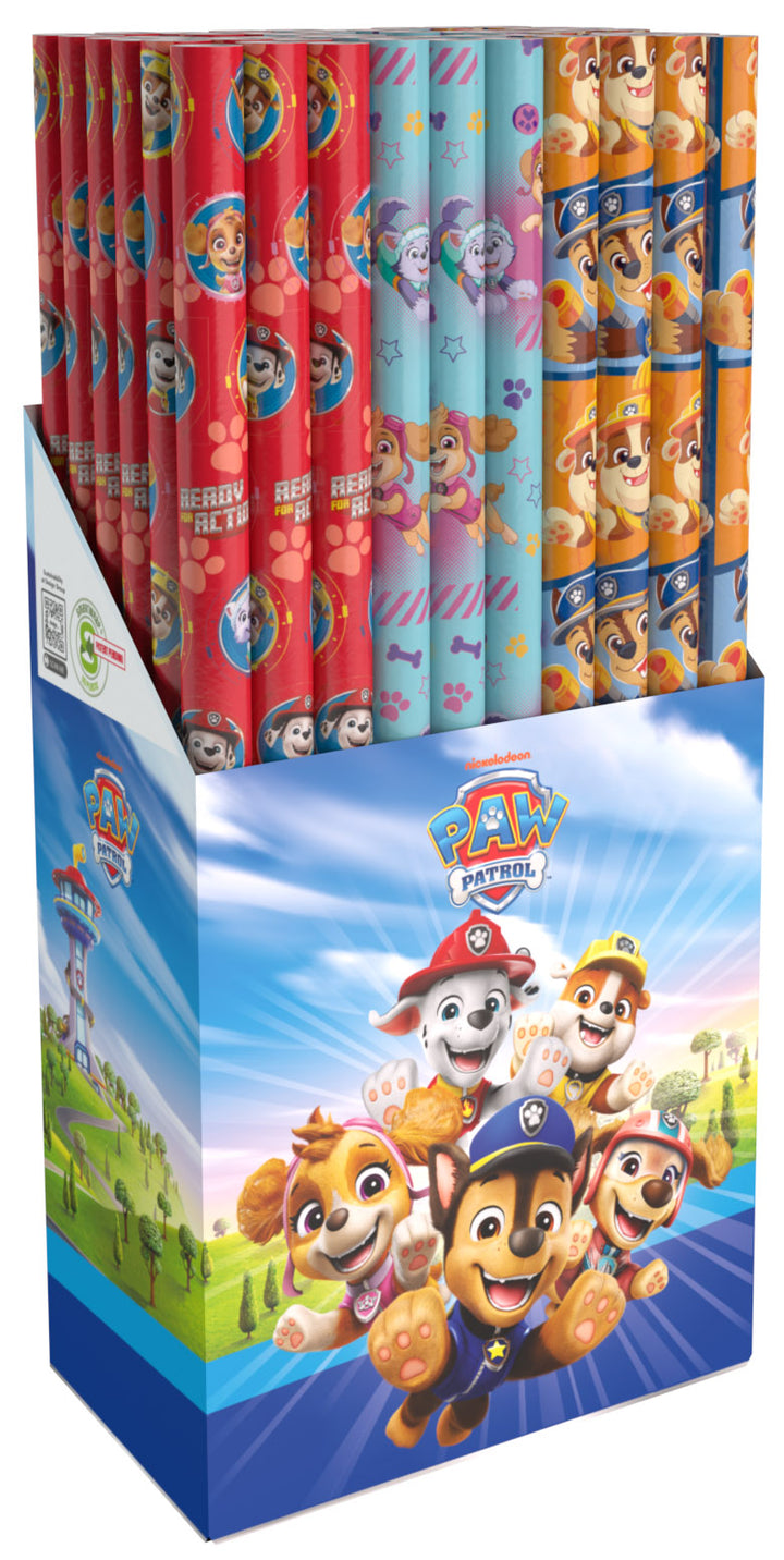 Paw Patrol Geschenkpapier, 1 Rolle, 70 x 200 cm