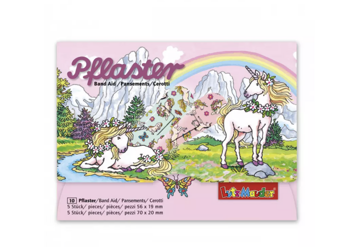 Kinderpflaster, Einhorn, 10er Pack kinderparties-shop