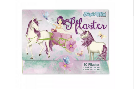 Kinderpflaster, Tapir Ella Elfe mit Einhorn, 10er Pack image