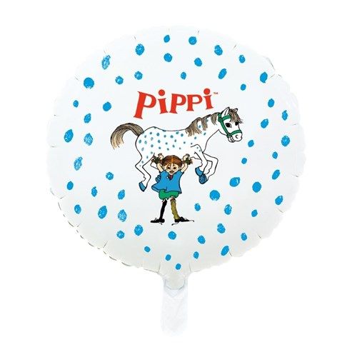 Folienballon Pippi Langstrumpf, Ø 45 cm