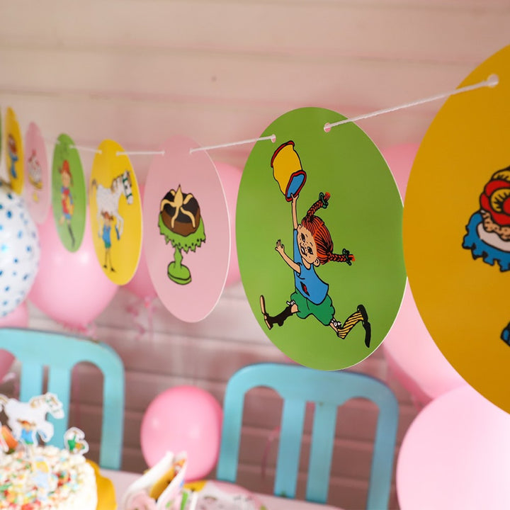 Guirlande Pippi Langstrumpf, 1 pièce, 3m