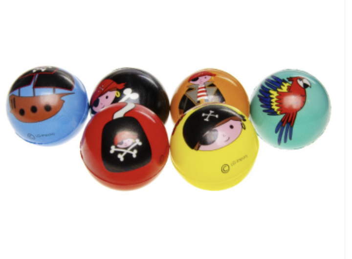 Antistress Ball Pirat, 1 Stk kinderparties-shop